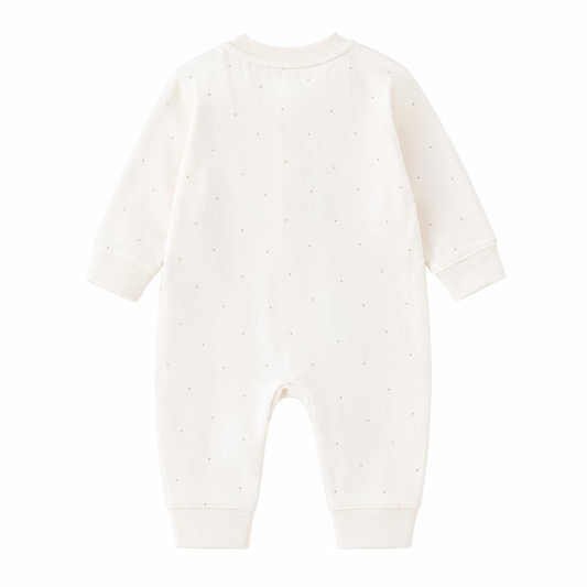 Rainbow Snuggle Baby Romper - Full back view