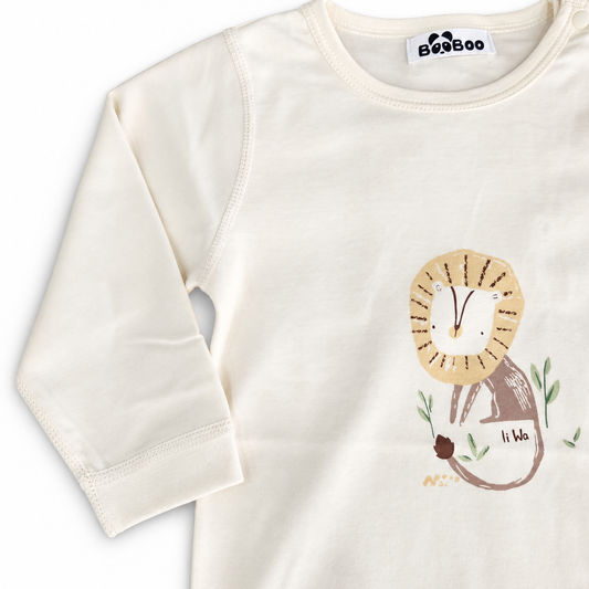Sky Lion Unisex Short Romper