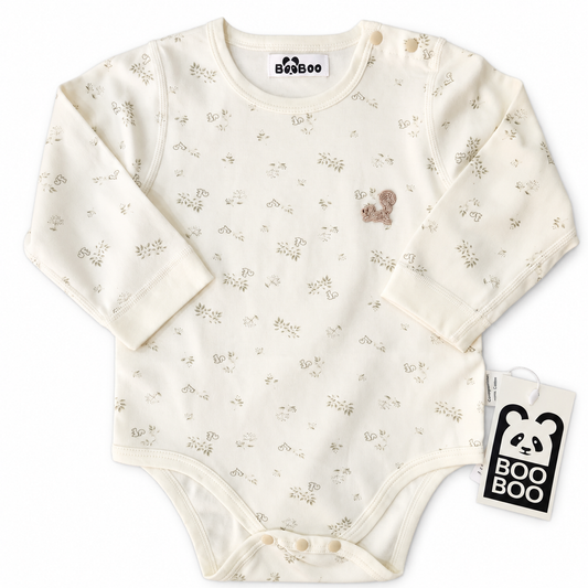 Ivory Forest Short Romper