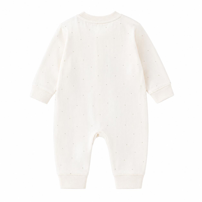 Rainbow Snuggle Baby Romper - Full back view